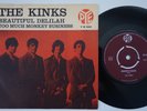 KINKS Beautiful Delilah b/w Too Much HOLY GRAIL Sweden Norway 45 garage mod HEAR