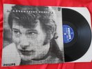 JOHNNY HALLYDAY.  Rare  33T Vinyle ORIGINAL STEREO  1966  'Génération perdue '