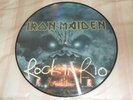 IRON MAIDEN - ROCK IN RIO PICTURE DISC VINYL LP HEAVY METAL ROCK EX/EX
