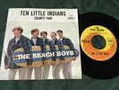 RARE 1963 BEACH BOYS 45 Picture Sleeve “Ten Little Indians/ County Fair” Capitol