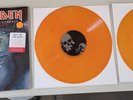 Iron Maiden Legacy Of The Beast Brazil Tour Orange Vinyl LP Record new