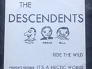 DESCENDENTS-RIDE THE WILD 7” PINSICATO-ITS A HECTIC WORLD-BILL STEVENSON-PUNK