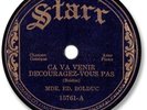 Mde BOLDUC French Canadian Folk 78 RPM Record. Ça va venir découragez-vous pas