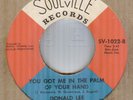 DONALD LEE RICHARDSON*YOU GOT ME IN THE PALM OF YOUR HAND*SOUL*SOULVILLE *HEAR