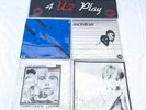 4 U2 PLAY VINYL RECORD SET - EXCLUSIVE TO IRELAND