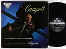 Campoli/Argenta - Tchaikovsky: Violin Concerto LP - Decca UK - SXL 2029 1E