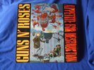 GUNS 'N' ROSES APPETITE FOR DESTRUCTION RARE WITHDRAWN BANNED SLEEVE INNER LYRIC
