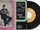 Johnny Preston - Running Bear - Rare EP 45T France -  Mercury – MEP 14226