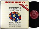 Paul Paray/Detroit Symphony - French Overtures LP - Mercury - SR 90247 RFR1 VG+