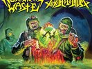 Municipal Waste / Toxic Holocaust 'Toxic Waste' Yellow w/ Blue Splatter Vinyl