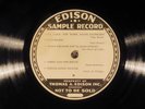 78 RPM -- Edison Sample Record (12