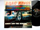 SONNY AND THE DEMONS * DRAG KINGS * SURF HOT ROD - VG+ Vinyl LP ULTRASONIC CLEAN