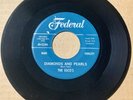 The Esco's 1960 DOO WOP 45 Diamonds And Pearls / We Danced FEDERAL Mint/M-  HEAR