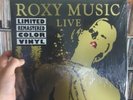 Roxy Music - Live (Colored Vinyl Record, 2016) LP Sealed