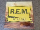 R.E.M Out Of Time + Inner Stunning EX+/NR MINT Rare 1991 Original UK LP