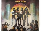 Kiss Love Gun Vinyl with Army Form and Sleeve 1977 7057-BS Casablanca Records