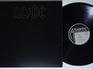 AC/DC Back In Black ATLANTIC LP VG+ 1st pressing Robert Ludwig RL