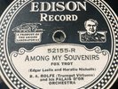 Edison Diamond Disc Record #52155 