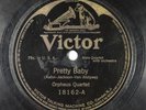Orpheus Orchestra - 78 RPM Victor - Pretty Baby A21E