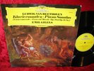 NM 1976 GERMAN NM DG STEREO 2530 654 BEETHOVEN PIANO SONATAS EMIL GILELS COVER H