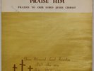 JULIUS BROCKINGTON: Praise Him US Private Gospel Manna Funk Vinyl LP HEAR