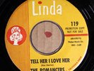 The Romancers LINDA 119 VG+ PROMO 