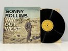 Sonny Rollins, “Way Out West” Jazz LP On Contemporary Mono C3530 G+