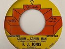 Northern Soul 45 F.J. JONES Schum-Schum Man/She Can Make It Real HEAR Promo
