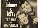 Rockabilly Teener Pic Sleeve 45 JOHNNY & JERRY Cry-Baby/Competition HEAR