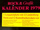 Udo Lindenberg - LP (mint) und 12 Kunstdrucken  Rarität  Kalender 1979