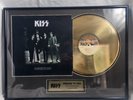 Kiss Limited Edition Gold Plated Record Dressed To Kill