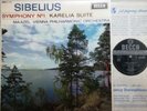 Decca LP SXL 6084 WB ED1: Sibelius - Symphony No. 1 etc. / Lorin Maazel / VPO
