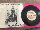 The Renegades - Jukebox Swingin’ Queen - 7” Vinyl 45rpm rockabilly rare signed