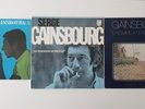 Serge Gainsbourg 3 LPs (No 4, La Chanson de Prévert, L'Homme à tête de chou)