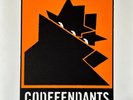 CODEFENDANTS-This Is Crime Wave LP Orange w/Black & White Splatter Vinyl NOFX