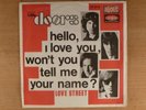 The Doors  Hello, I Love You/Love Street  PS French Import  Psych  Disques Vogue