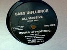 Bass Influence (DJ Seduction) - All Massive / Musics Hypnotizing RARE 1994 VGC+