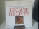 Because He Lives - International Mass Choir  COGIC Mattie Moss Clark LP - Gospel