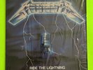 Metallica - Ride the Lightning Masterdisk LP Vinyl Megaforce/Elektra 1984 Shrink