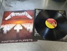 Metallica Master Of Puppets Vinyl LP 1986 Music for Nations Record Top Zustand