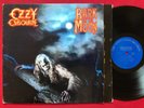 OZZY OSBOURNE   BARK AT THE MOON LP (1983) ORIG MASTERDISK QZ 38987 HEAVY METAL