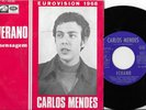 EUROVISION 1968 CARLOS MENDES SPAIN RARE