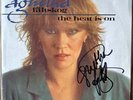 AGNETHA FÄLTSKOG SIGNED THE HEAT IS ON MAN 1983 GENUINE VOGUE SINGLE ABBA VOYAGE
