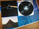 PINK FLOYD The Dark Side Of The Moon JAPAN LP w/Book Poster Solid Blue EOP-80778