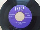 BO DAVIS * LETS COAST AWHILE * ROCKABILLY GEM WITH EDDIE COCHRAN ON GUITAR * EX