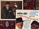 FRANK SINATRA/COUNT BASIE S/T & It Might as Well Be Swing -2 Orig Reprise LPs EX