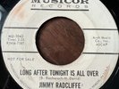 Jimmy Radcliffe Promo 45 Long after Tonight is / What I Want- Musicor soul HEAR