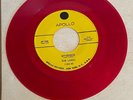 Vintage 45 RPM record doo wop The larks #1184 on apollo records red vinyl minty