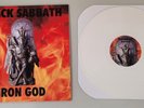 Black Sabbath Iron God White Vinyl LP Record new Rob Halford