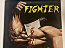 Fighter No Pain No Gain Lp Vinyl Rowdy Records EX Metal RARE
